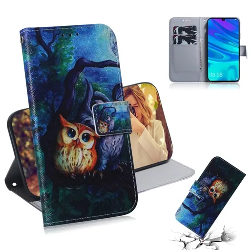 ART Peňaženkový kryt Huawei P Smart 2019 OWL