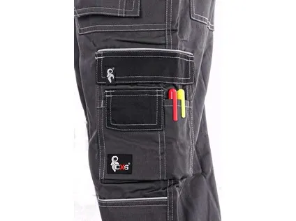 Nohavice do pása CXS ORION TEODOR PLUS, pánske, šedo-čierne, veľ. 46