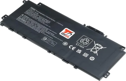 Batéria T6 Power HP Pavilion 13-bb0000, 14-dv0000, 14-ec0000, 3700mAh, 43Wh, 3cell, Li-poly