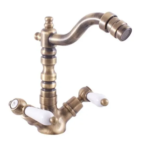 RAV SLEZÁK Morava bidetová batéria s otočným ramienkom stará mosadz mk520.0/9sm MK520.09SM