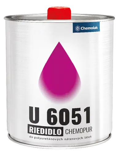 U 6051 - Riedidlo do polyuretánových farieb 0,45 L