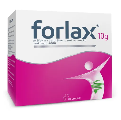 FORLAX 10 g 20 vreciek