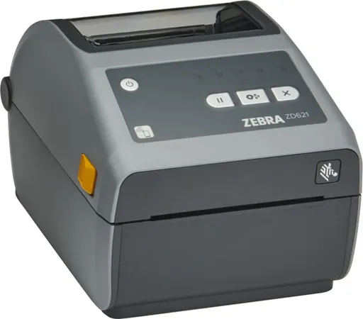 Zebra ZD621d ZD6A042-D0EL02EZ DT, 8 dots/mm (203 dpi), label printer, RTC, USB, USB Host, RS232, BT, Ethernet, Wi-Fi, grey (Successor GC420t)