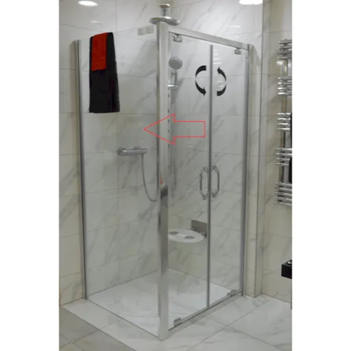 Huppe Next bočné zástena k sprchovacím dverám 90 cm hüppe 140505.069.322