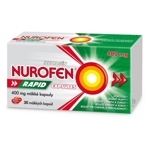 NUROFEN Rapid 400 mg 30 kapsúl