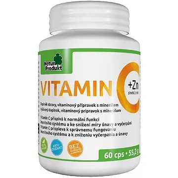 Vitamín C 500 mg + 10 mg zinku (8592310701590)