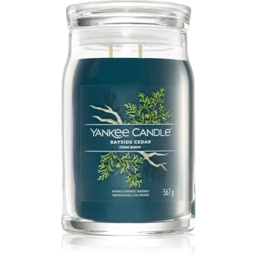 Yankee Candle Bayside Cedar vonná sviečka Signature 567 g