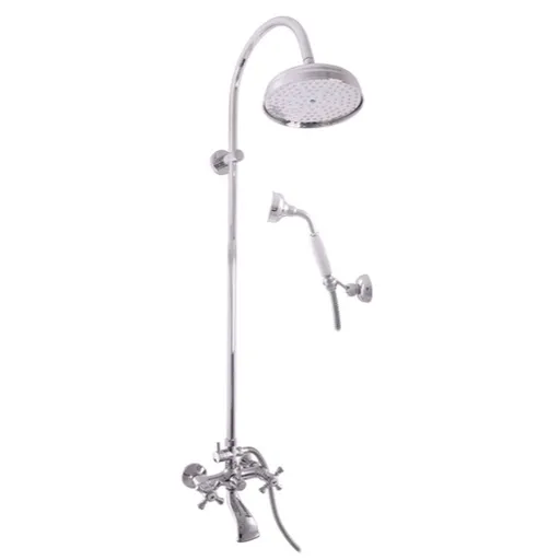 Vaňová batéria RAV Slezák MORAVA so sprchovacím setom 150 mm chróm MK359.5/3