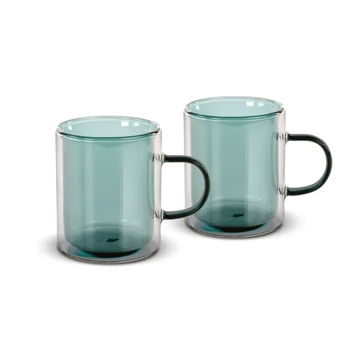 Lamart LT9122 2-dielna súprava pohárov Tea Vaso, 350 ml, zelená