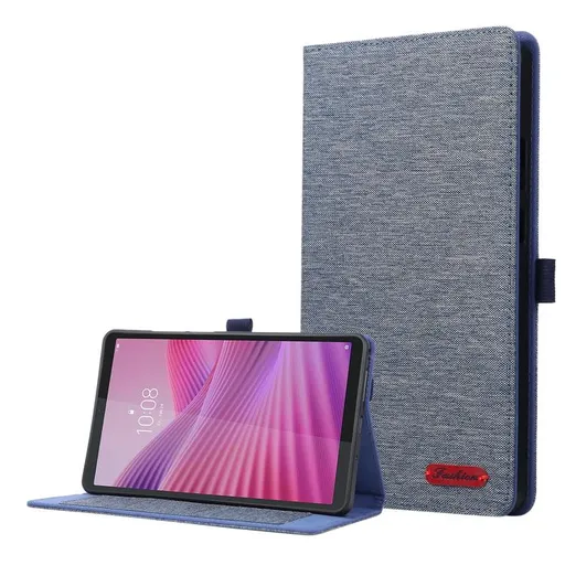 FABRIC Zaklápací obal pre Lenovo Tab One / Lenovo Tab K9 modrý