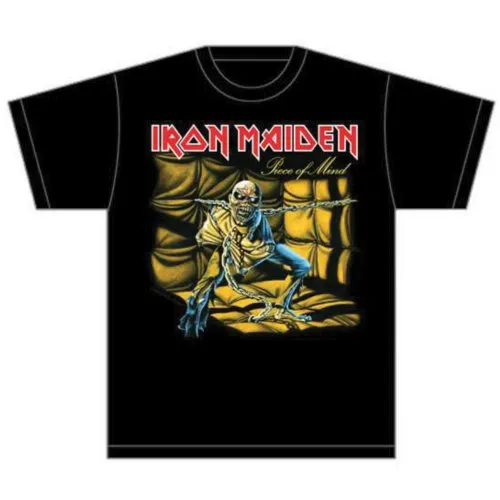 Iron Maiden tričko Piece of Mind Čierna S