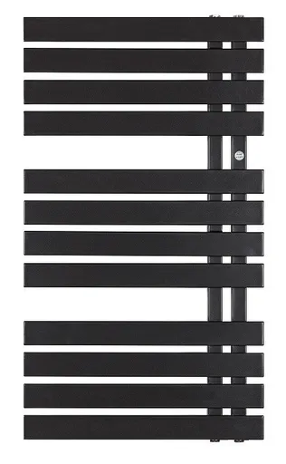 Instalprojekt - Kúpeľňový radiátor POP STAR - Radiátory - Farebné prevedenie HL - Čierna, Rozmer radiátora HL - 500 × 1190 mm, výkon 440 W RADPOP501231