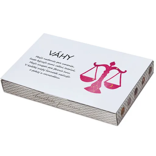 Bonboniéra Váhy (23.9. - 22.10.) - červená