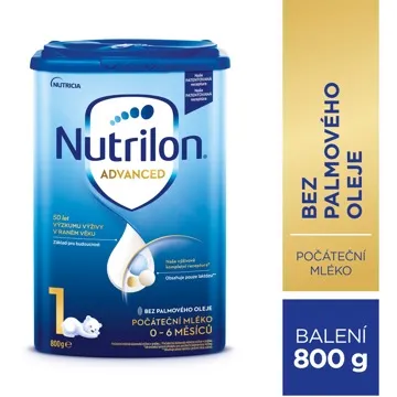 Nutrilon 1 Advanced počiatočné mlieko 800 g (8590340104060)
