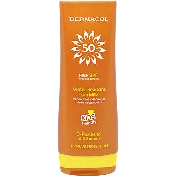 DERMACOL Sun Mlieko na opaľovanie SPF 50 flip – top 200 ml (8595003117678)