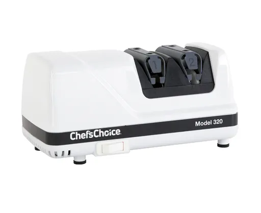 ChefsChoice elektrická brúska na nože CC-320 2-stupňová - biela