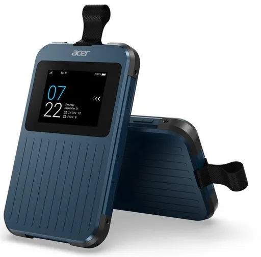 Acer Connect Enduro M3, 5G&LTE mobilný WiFi router, Mediatek Octa Core Cortex A78/A55 2.4GHz