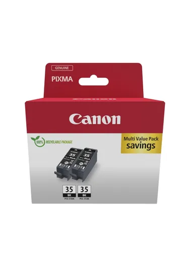 Canon PGI-35BK 1509B029 čierna (black) sada originálne cartridge, 2ks