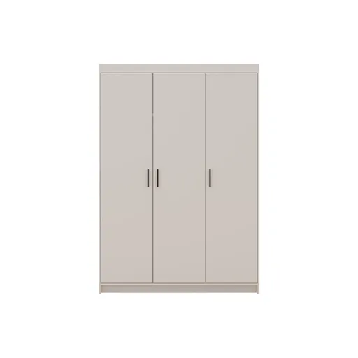 ArtLemp Šatníková skriňa ELLEN 3D | pieskovo béžová