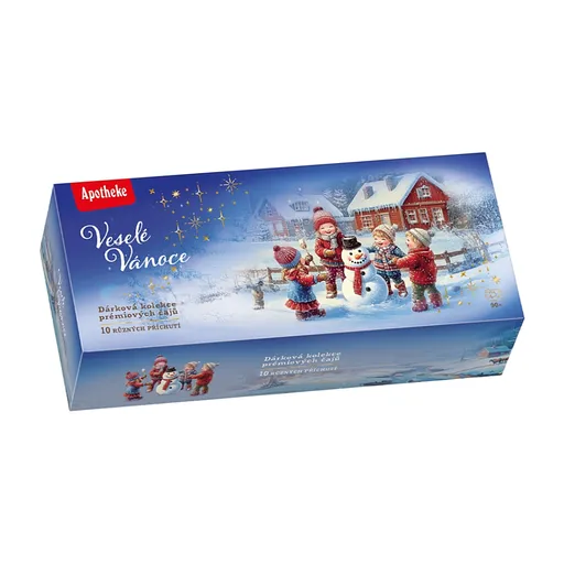 APOTHEKE Darčeková kolekcia veselé Vianoce 90 sáčkov