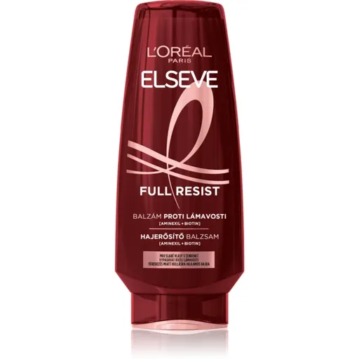 L’Oréal Paris Elseve Full Resist Aminexil posilňujúci balzám pre slabé vlasy s tendenciou vypadávať 300 ml