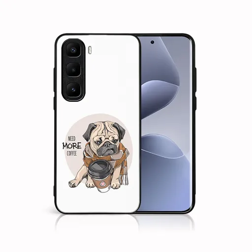 MY ART Ochranný kryt pre Infinix Hot 50 Pro+ MORE COFFEE (184)