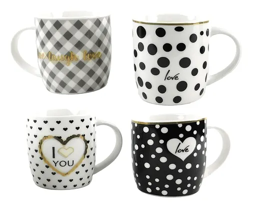 MAKRO - Hrnček 350ml, 4ks