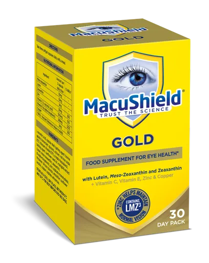 MacuShield GOLD pre unavené oči 90 kapsúl
