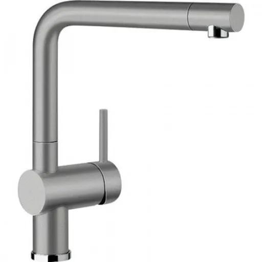 Blanco Linus drezová batéria s otočným ramienkom aluminium 516699