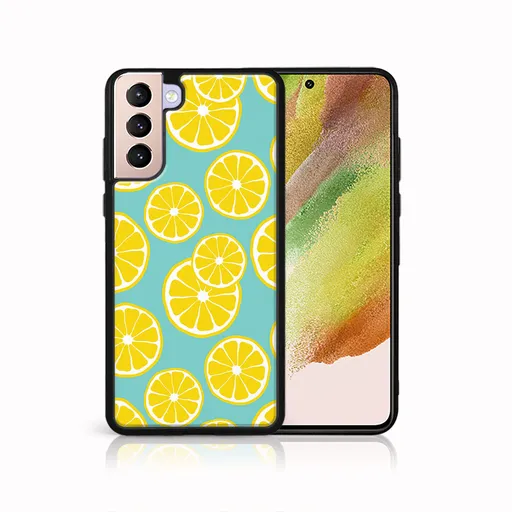 MY ART Ochranný kryt pre Samsung Galaxy S22 5G LEMON (121)