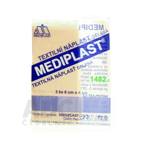 MEDIPLAST Textilná náplasť delená 1482 (3)