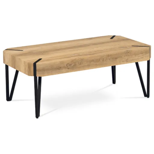 Konferenčný stolík Autronic 110x42 cm hnedý MDF AHG-241 OAK2