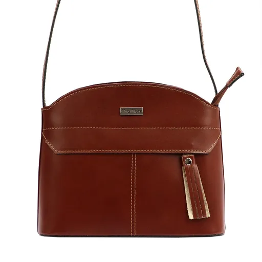 Kožená crossbody kabelka