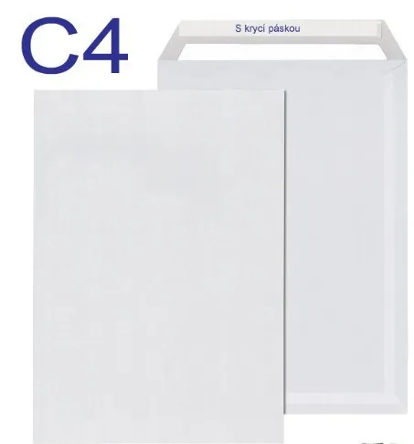 Taška C4 biela krycia páska
