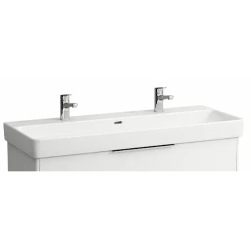 Laufen Pro S umývadlo 120x46 cm dva otvory pre batériu H8149650001071