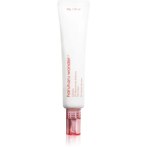 Haruharu Wonder Centella 5% Niacinamide Radiance Gel Cream ľahký gélový krém pre zjednotenie farebného tónu pleti 40 g