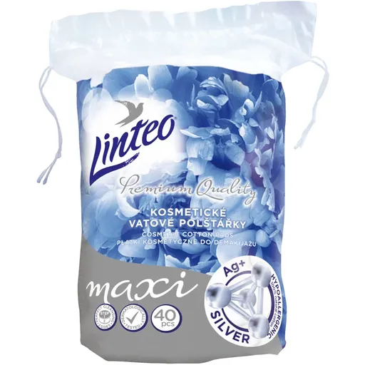 Linteo Premium Maxi odličovacie tampóny Silver 40 ks