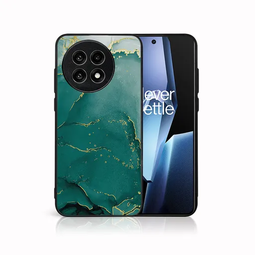 MY ART Ochranný kryt pre OnePlus 13R 5G GREEN MARBLE (145)