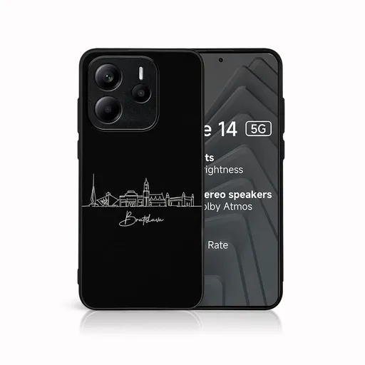 MY ART Ochranný kryt pre Xiaomi Redmi Note 14 5G BRATISLAVA (202)