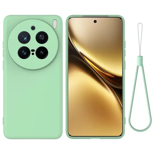 RUBBER Ochranný kryt pre Vivo X200 Pro 5G zelený