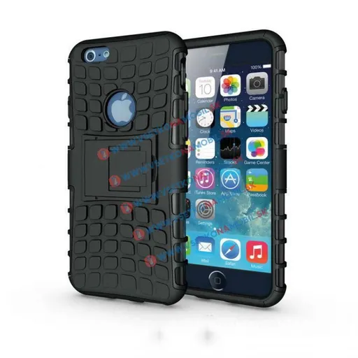 STAND Extra odolný obal Apple iPhone 6 / 6S čierny