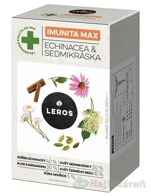 LEROS IMUNUTA MAX ECHINACEA & SEDMOKRÁSKA, 20x1,2g