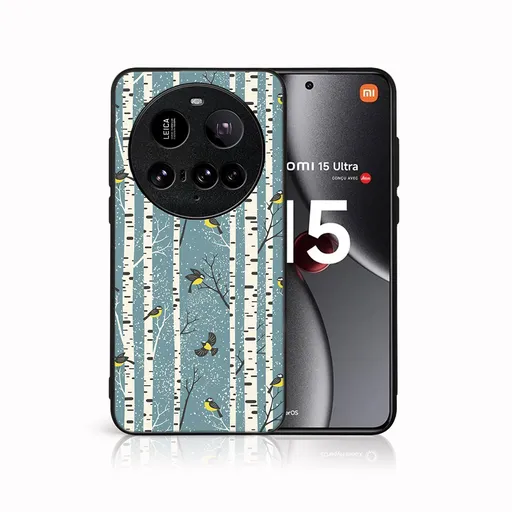 MY ART Kryt s vianočným dizajnom Xiaomi 15 Ultra BIRCH (072)