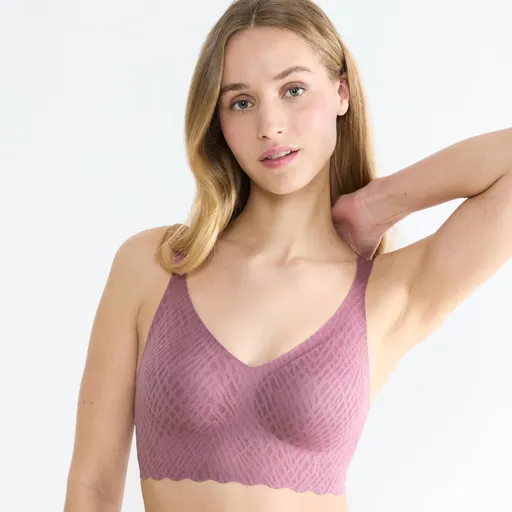 Ažúrová bolerková podprsenka Zéro Feel Bliss, bez kostíc