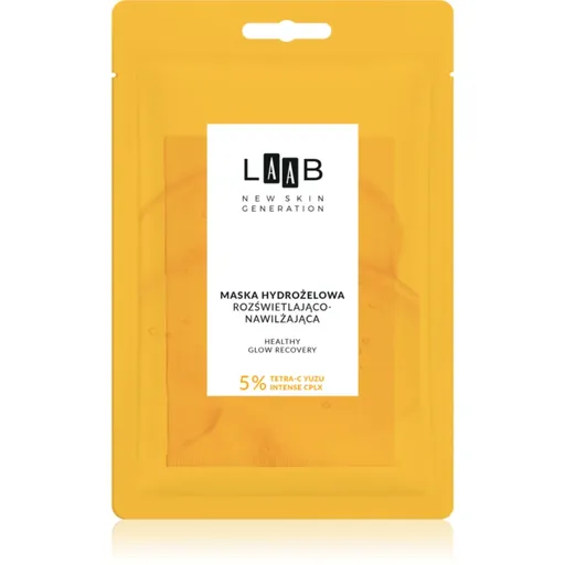 AA Cosmetics LAAB Tetra-C Yuzu hydrogélová maska pre rozjasnenie a hydratáciu 1 ks