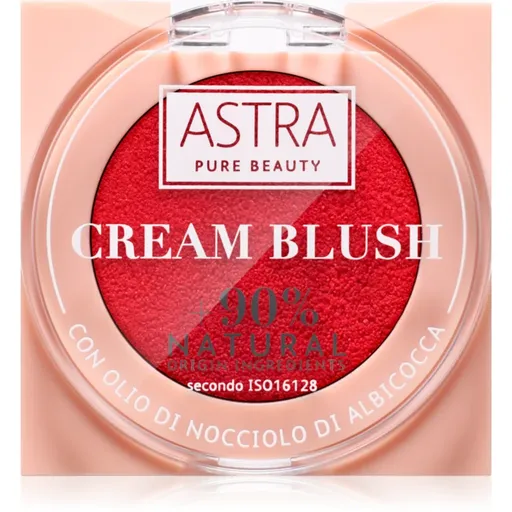 Astra Make-up Pure Beauty Cream Blush krémová lícenka odtieň 04 Coccinelle 2.8 g