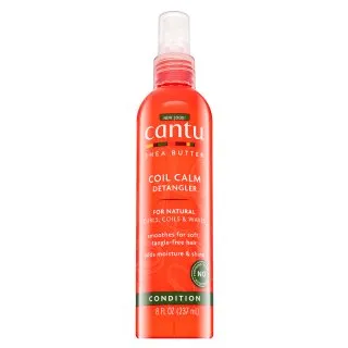 Cantu Shea Butter Coil Calm Detangler bezoplachová starostlivosť pre ľahké rozčesávanie vlasov 237 ml