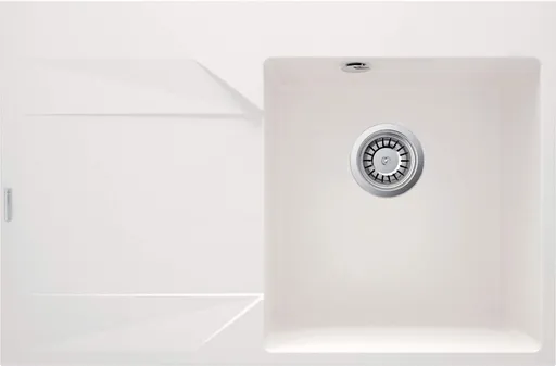 DEANTE DEANTE - Evora alabastrový granitový drez, 1-bowl s odkvapkávacou plochou - vľavo ZQJ_A11L
