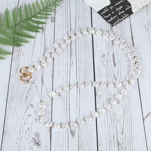 PROTEMIO BEADS LONG Retiazka na mobil pod zadný kryt STONE