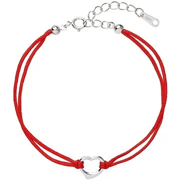 EVOLUTION GROUP 13006.3 red textilný (Ag 925/1000, 0,5 g) (8590962130072)